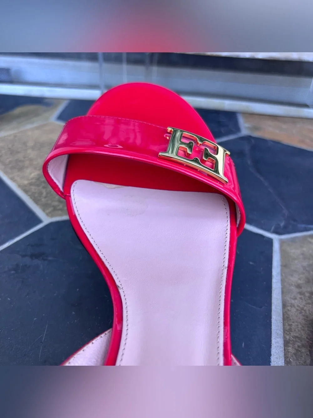 Escada Slingback Sandals